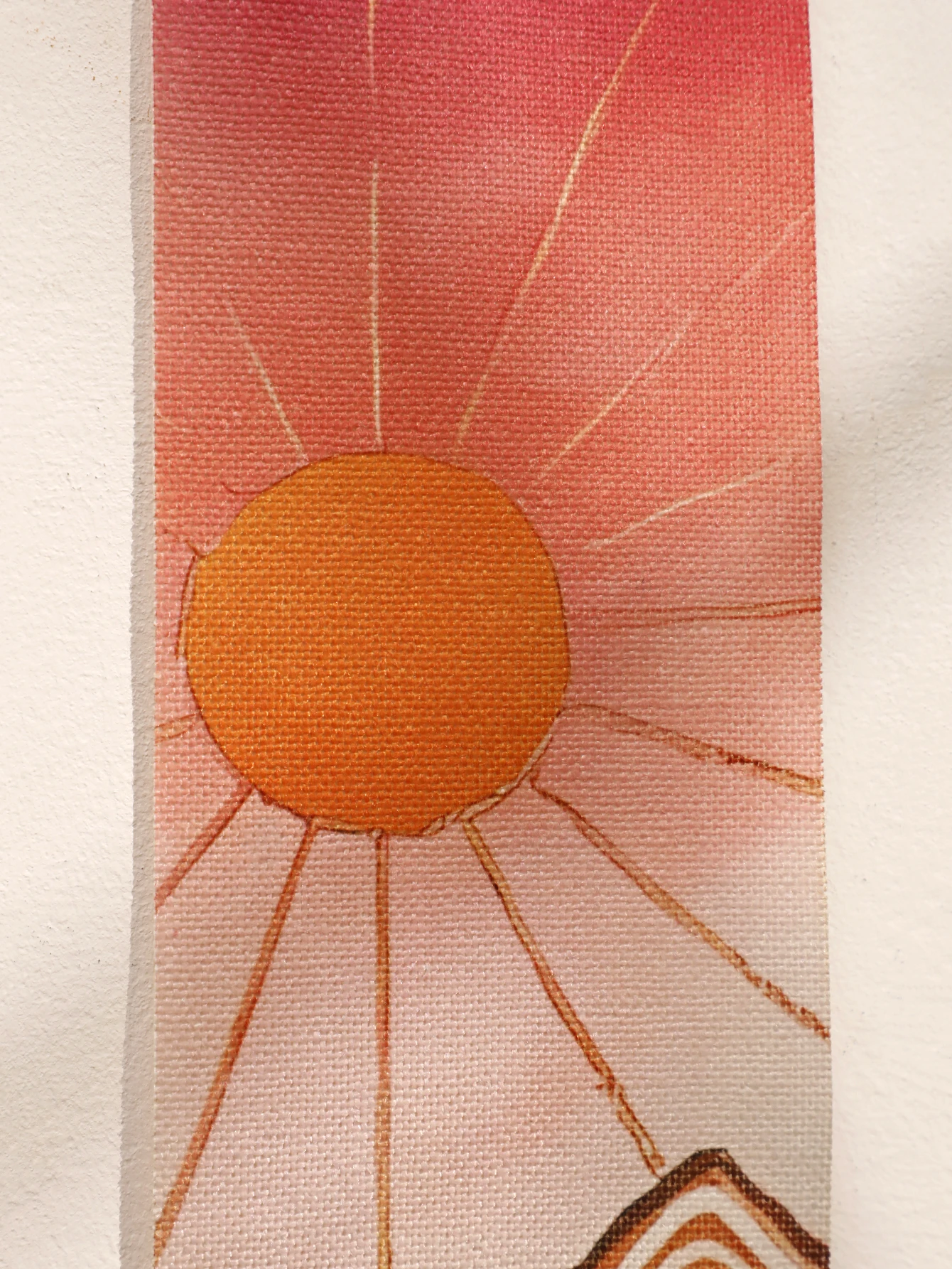 Mehrere Stile Sonnenaufgang und Sonnenuntergang Wandteppich Boho Mond Heimdekoration Raumwanddeko Nordische Wandbehang Ornamente Geschenk – Detail 25