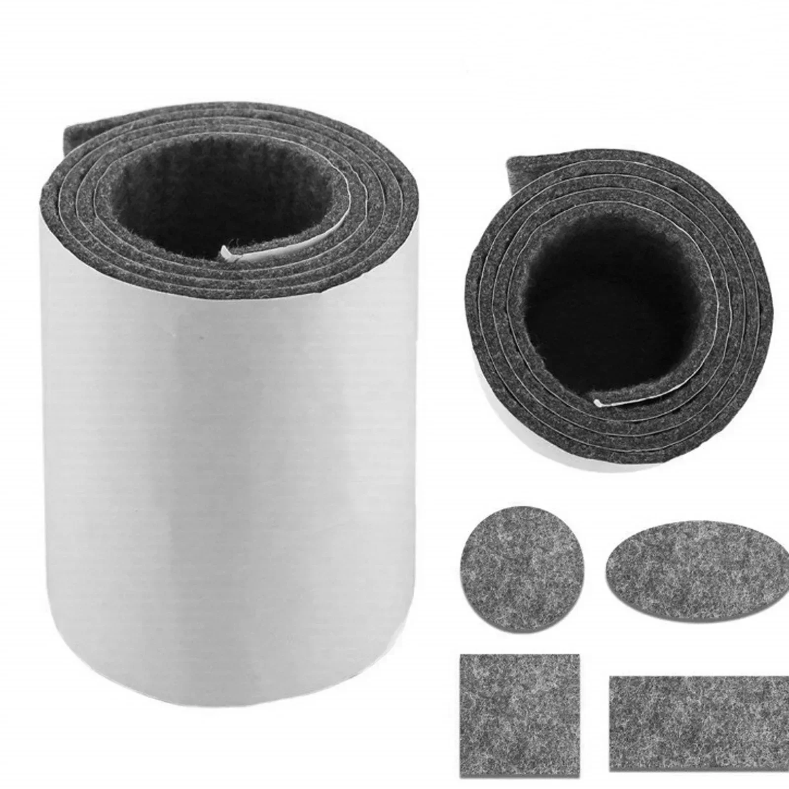 Backed Adhesive Felt Strip Furniture Protection Mat Protective Table and Chair Foot Mat Anti Slip and Sound Insulation Felt Roll furniture foot mats furniture foot protector furniture foot pads
