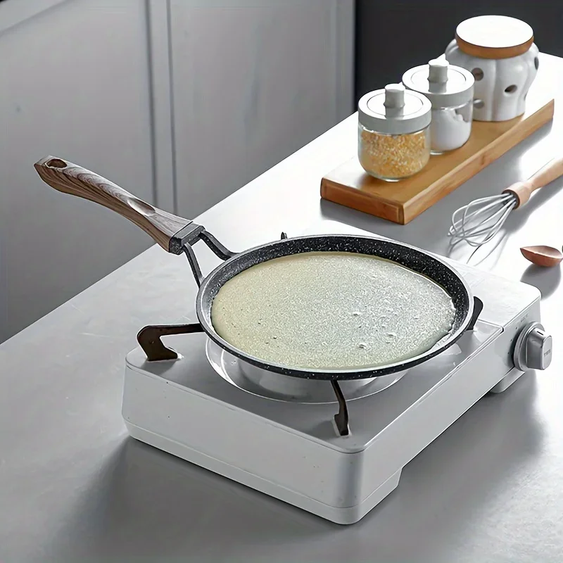 Household non-stick skillet, cake pastry special frying pan, egg breakfast pan flapjack pancake pan, suitable for all stoves
