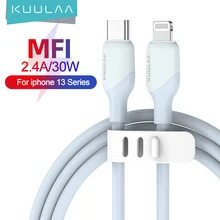  KUULAA USB C to Lightning MFI Cable for iPhone Fast Charging Cable PD 30W USB Type C For iPhone 14 13 12 12 11 Pro Max X XS XR 8 
