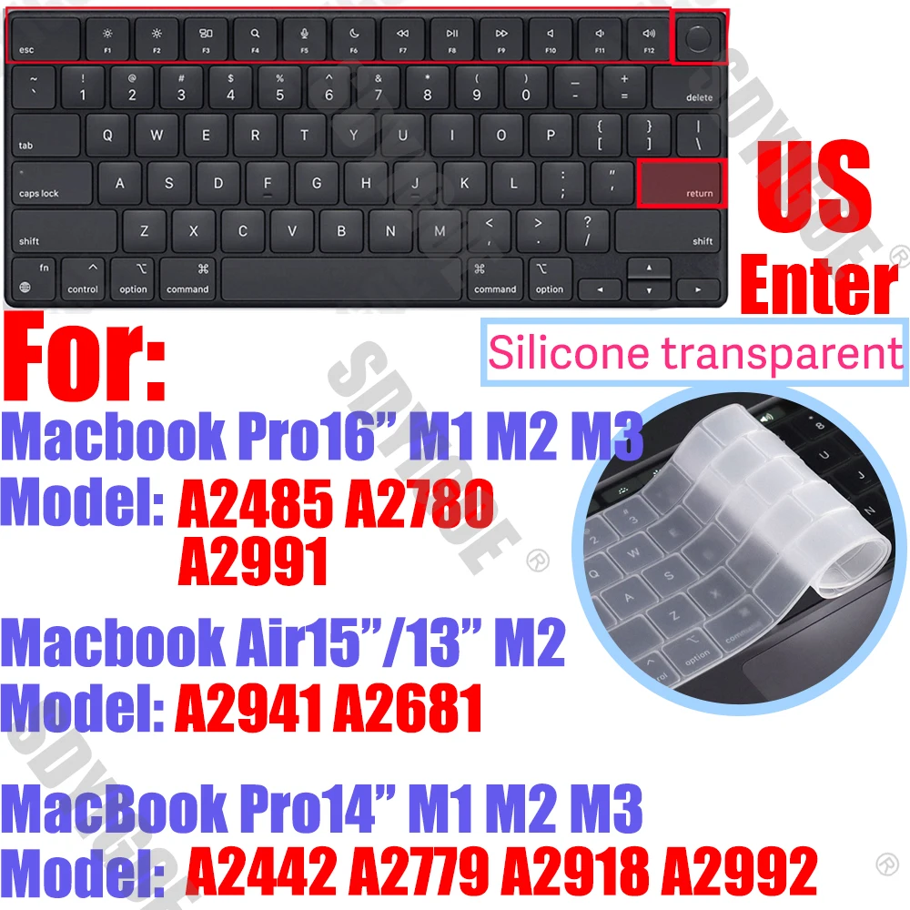 Premium Silicone Keyboard Cover Skin