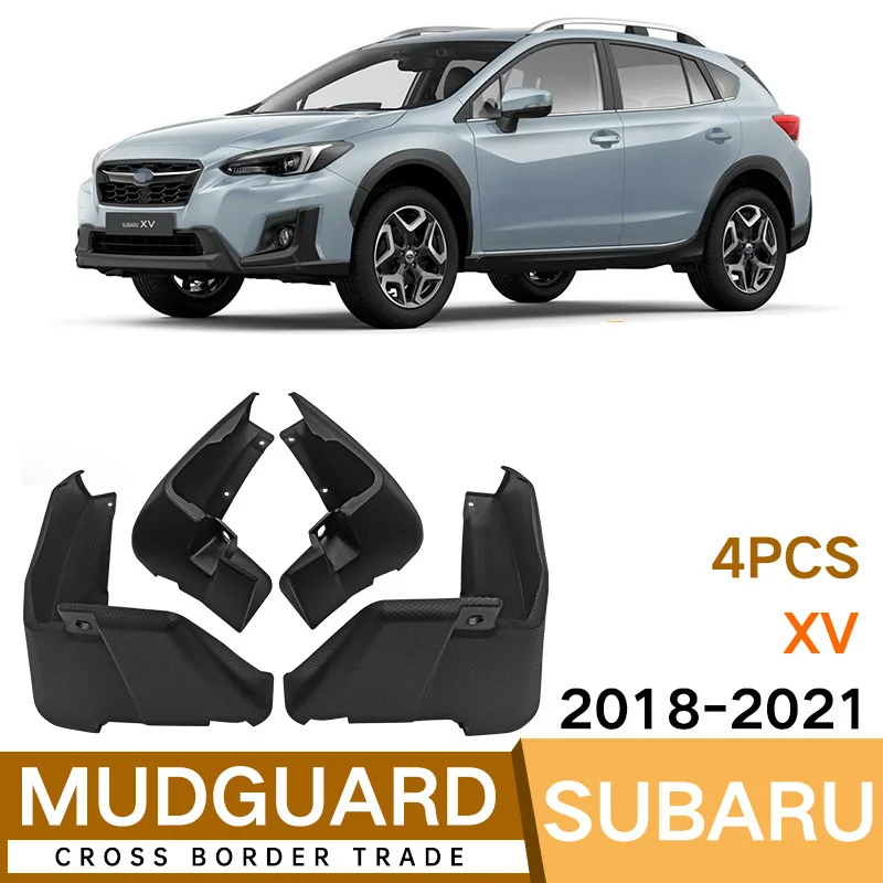 

Mud Flaps For Subaru XV 2018-2021 2019 2020 Splash Guards MudFlaps Front Rear Mudguards Fender Car Exterior Accessories