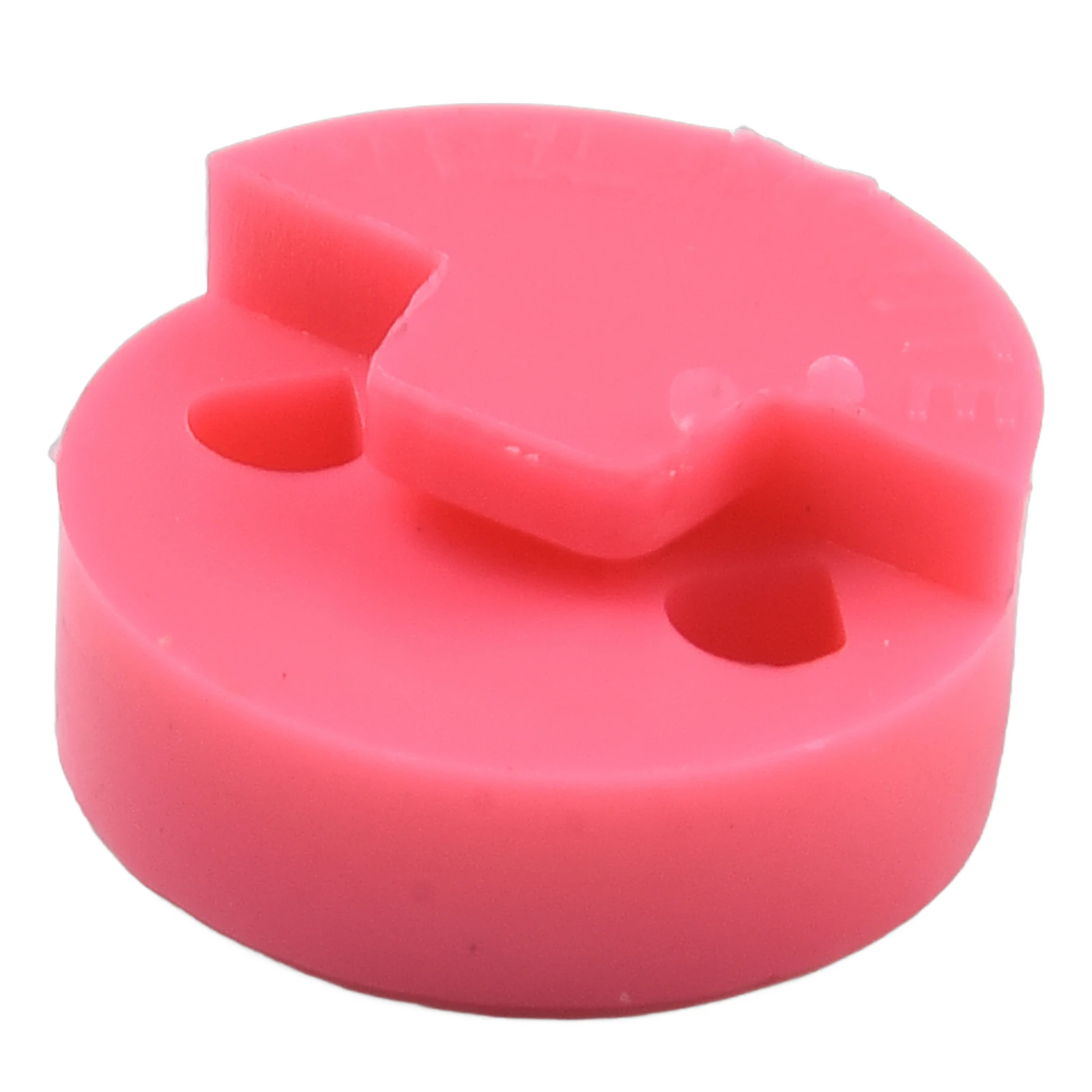 Violin Mute 5 Pcs Professional Violin Parts 20X20mm Round Rubber Mute Silencer Stringed Musical Instrument Accessories
