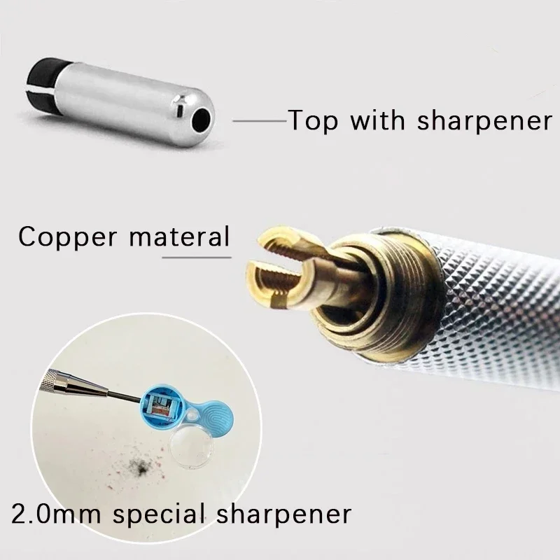 مجموعة أقلام الرصاص الميكانيكية عبوات الفن رسم الل...