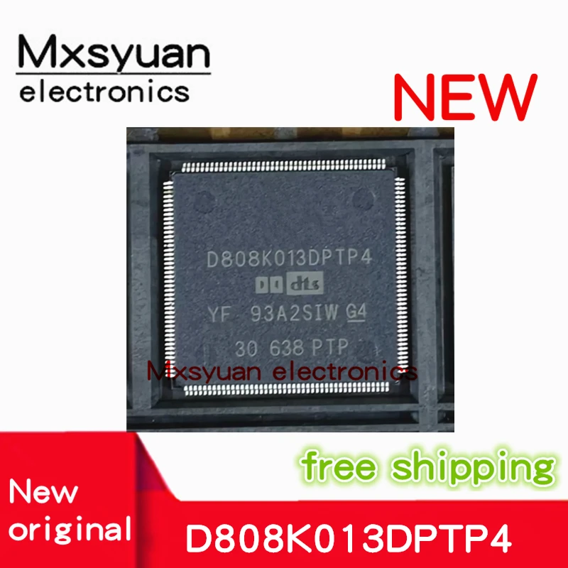 1PCS  5 개/몫 D808K013DPTP4 D808K013DPTP400 QFP 새로운..