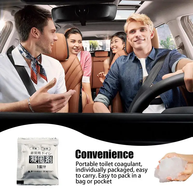 Granulato Legante Per Toilette Da Campeggio, Trasforma In Una - Foto 7