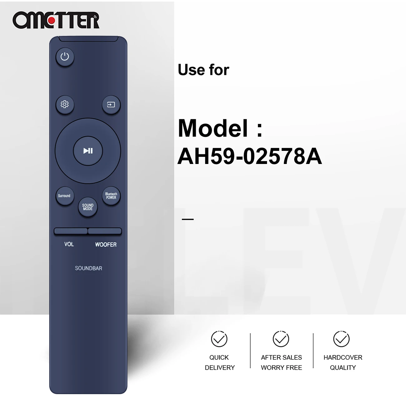 AH59-02758A untuk SAMSUNG SOUNDBAR Remote Control HW-M360 HW-M370