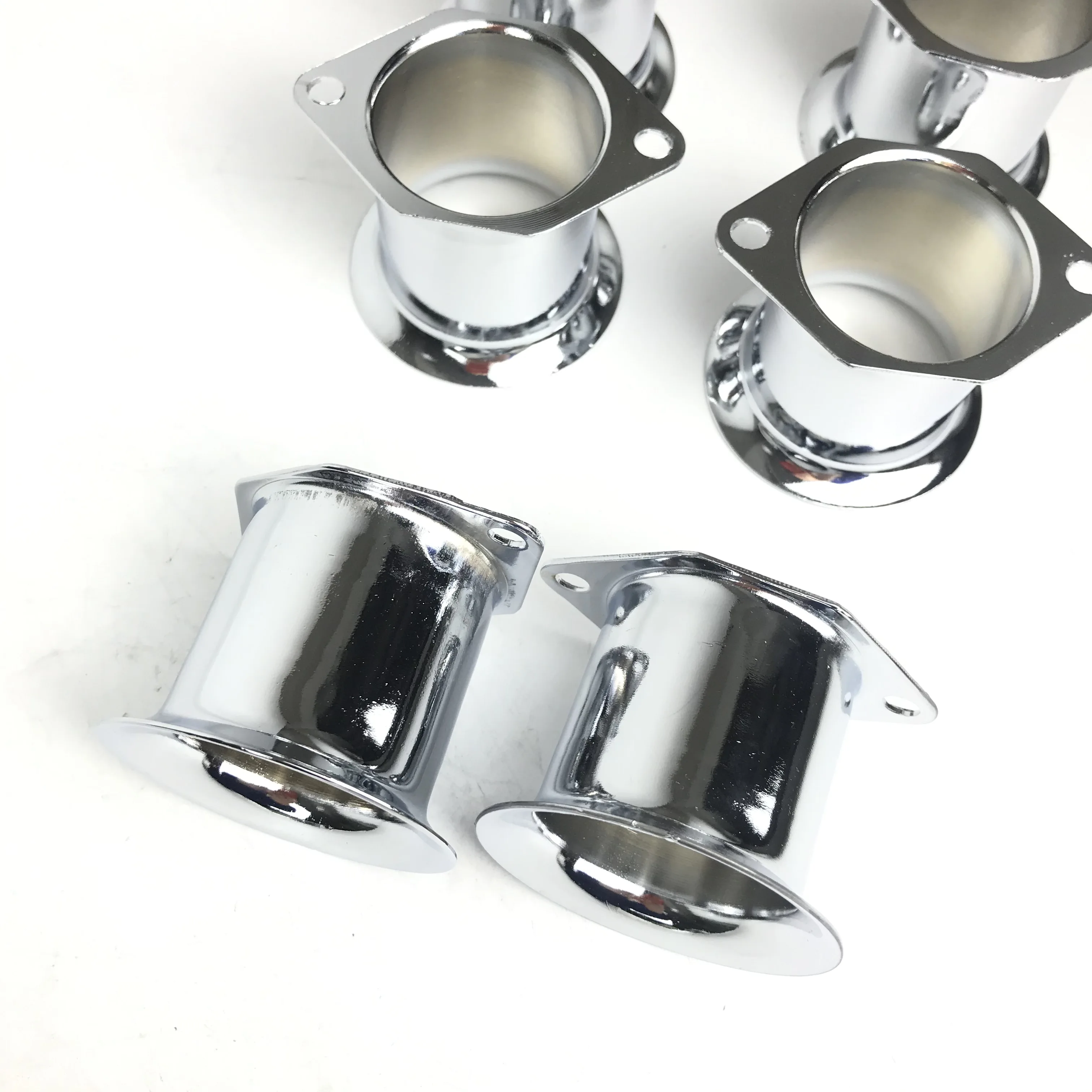 SherryBerg Carburetor horns 6 X New Air Horn Velocity Stacks Pipe Trumpet Slides For Weber 45dcoe 45mm 44IDF Carburetor Carb