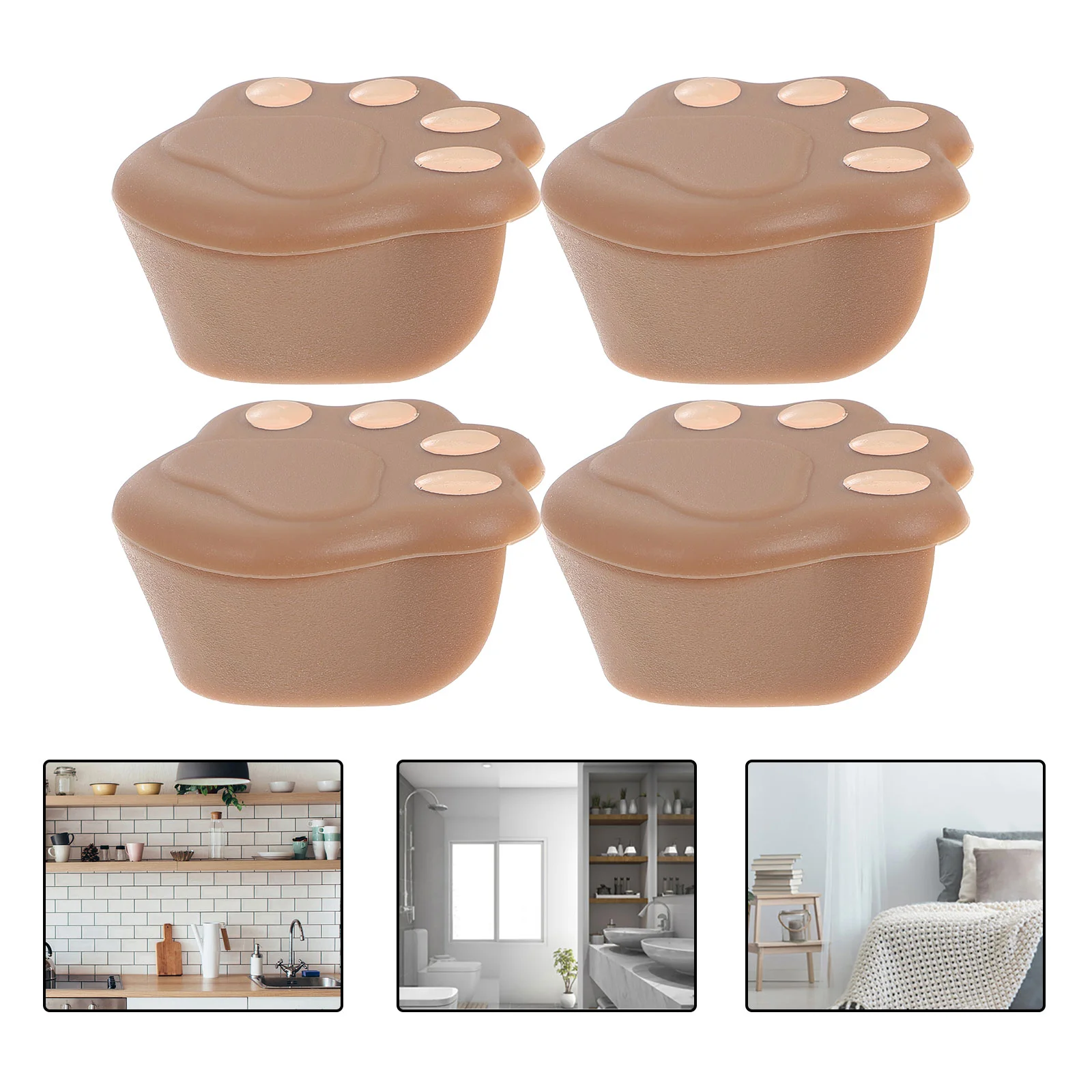 

4Pcs Corner Protectors Silicone Table Corner Protectors Baby Proofing Corner Guards
