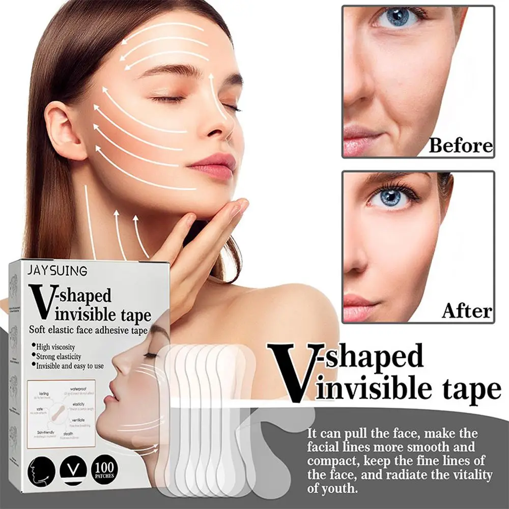 Prevenire Il Lifting Strumenti Per Il Trucco Patch Per Il Lifting Del Viso Adesivi Per Il Viso Invisibili Nastro Adesivo Per Il Mento Nastro Per Il Li