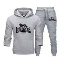 Animal léopard 2025 printemps automne haute qualité décontracté hommes ensemble de vêtements de sport imprimé hommes sweat à capuche deux pièces ensemble sweat-shirt 2
