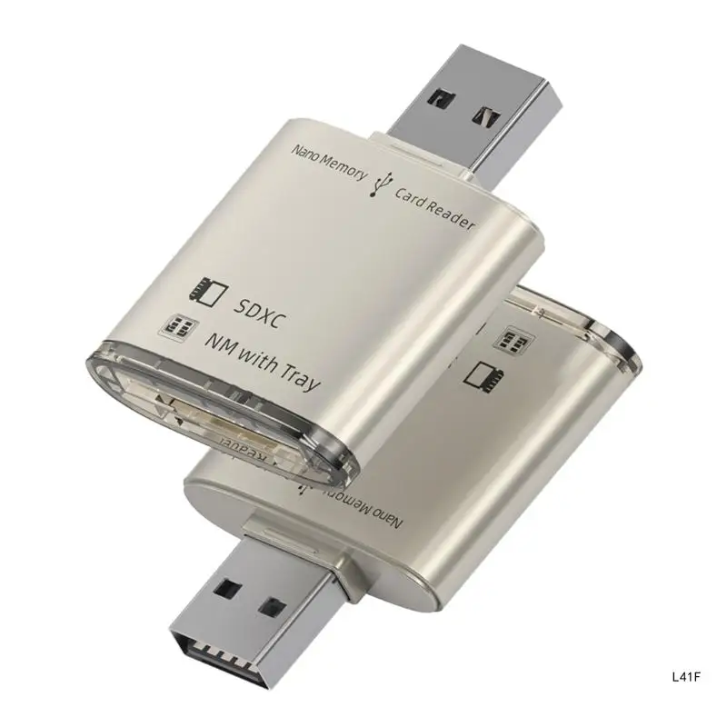 데스크탑 및 노트북에 적합한 범용 USB2.0/USB3.0 NM 카드 리더기