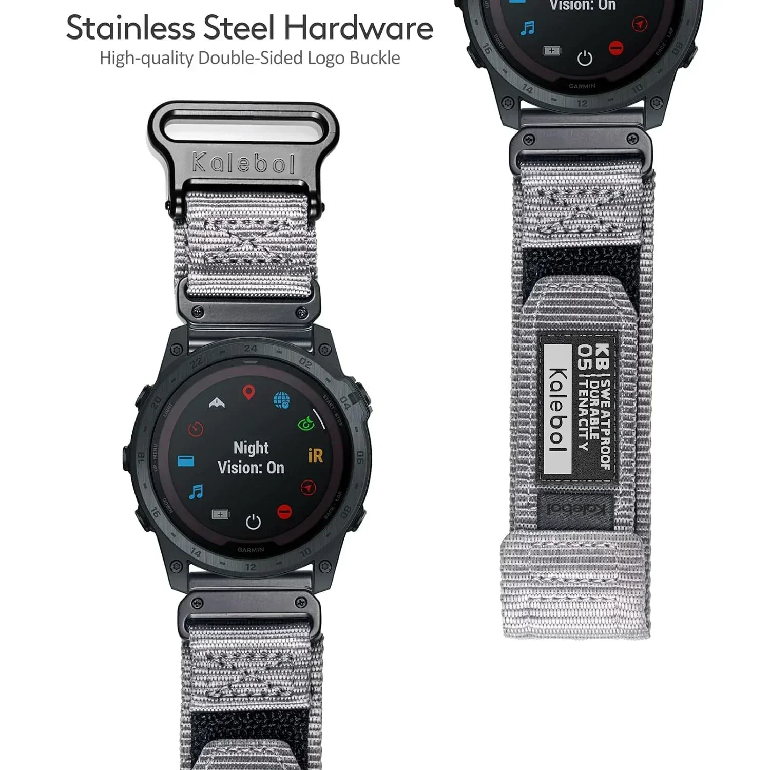 Nylon Tactical Strap, 26mm - Durable, Soft, Wear-Resistant Band
