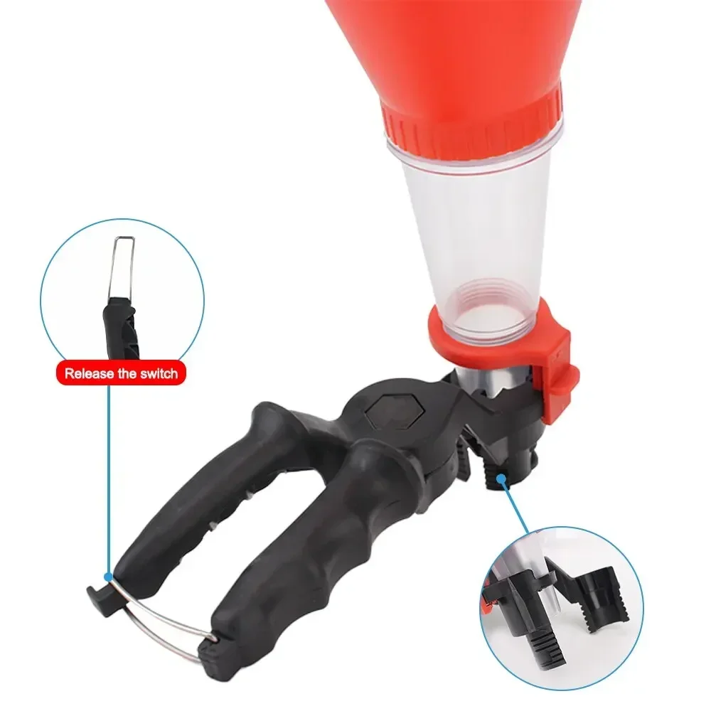Car Engine Oil Funnel Set Adjustable Width Clamp PVC Pour Tool Quick Clean Refilling Kit Automotive Fluid Change DIY Essential