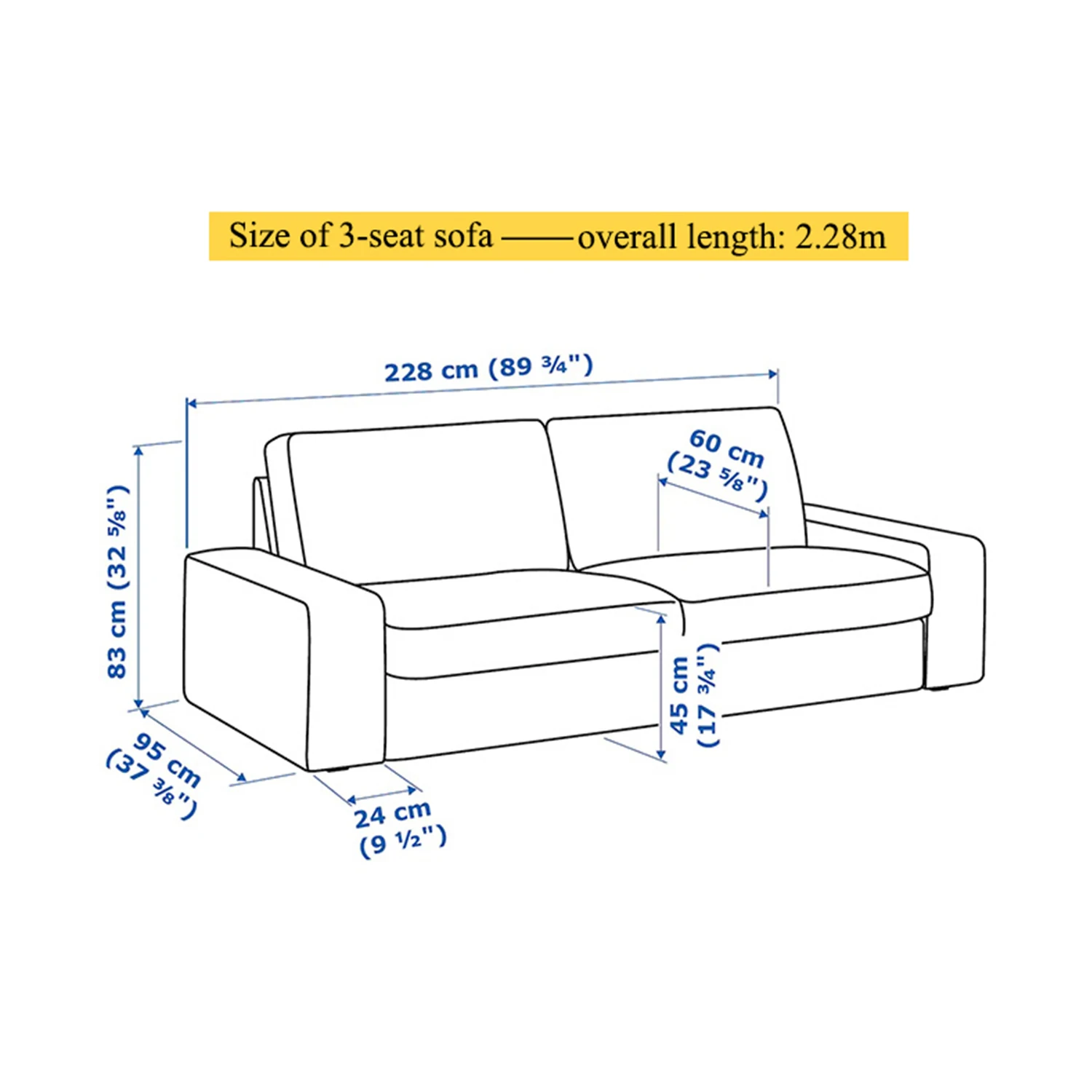 CRIUSJA Cover for KIVIK 2/3 seat(190cm/228cm) Slipcovers sofa Sofa Covers for Living Room Love Seat Couch Covers Celvet for Sofa 4