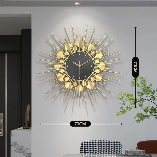 Fashion Creative Modern Design Luxury Art Wall Clock 6