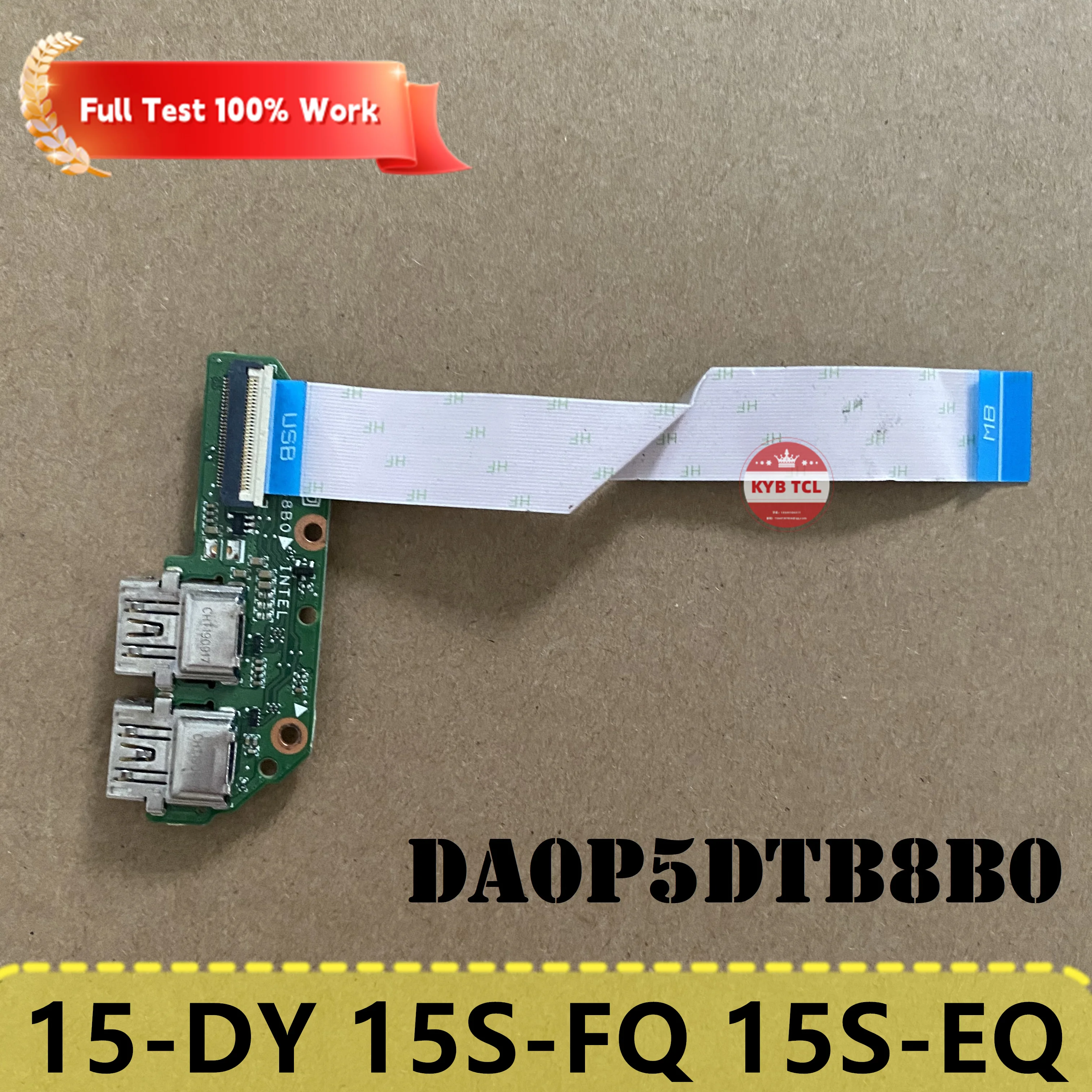 

Для ноутбука HP 15-DY1043DX 15-dy1027od 15-dy2085nr 15-DY 15S-FQ 15S-EQ подлинный ноутбук с двумя портами USB и кабелем DA0P5DTB8B0