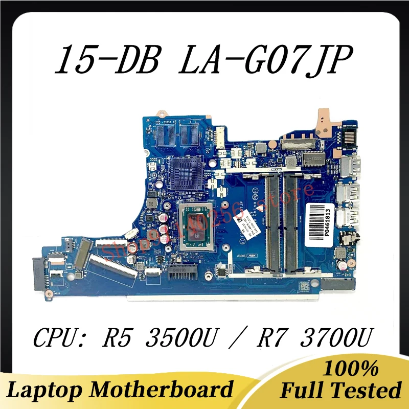 

L46515-001 L51325-001 для HP 15-DB 15T-DB 15-DX Материнская плата ноутбука FPP55 L68778-001 с R5 3500U / R7 3700U 100% протестирована