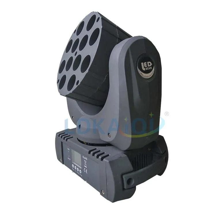 무대 이벤트 Dj Led 조명 12X10w Led RGBW 4in1 빔 워시 이동 헤드 라이트, 무대 조명 Dj 조명 RGBW 빔