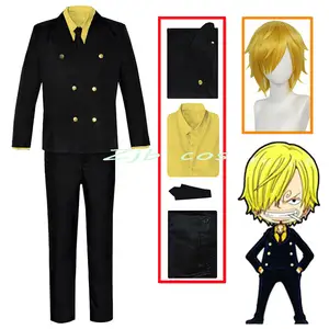 Cake Island Incident Vinsmoke Sanji Cosplay Costume Halloween Christmas  Party Uniform Custom Made Any Size