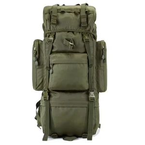 Мужской военный дорожный рюкзак, вместительный Тактический альпинистский ранец из нейлона, водонепроницаемая сумка для охоты и кемпинга, 70L, XA865F