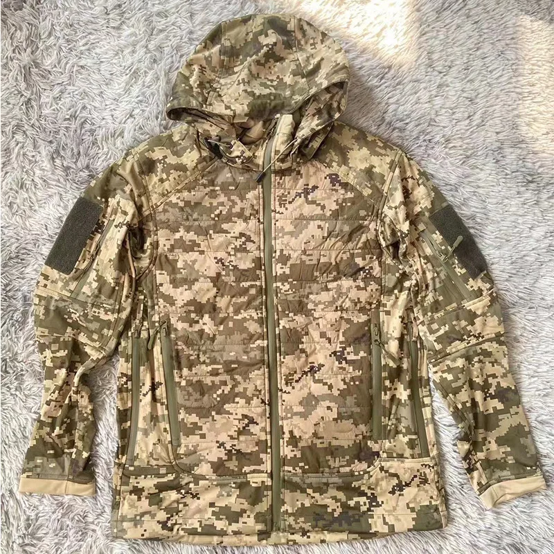 2.0 Tactical Jackets Outdoor Softshell Hiking Climbing Clothes Men Autumn Winter Hooded Coats Camping Treking Hunting Clothes mens jacket