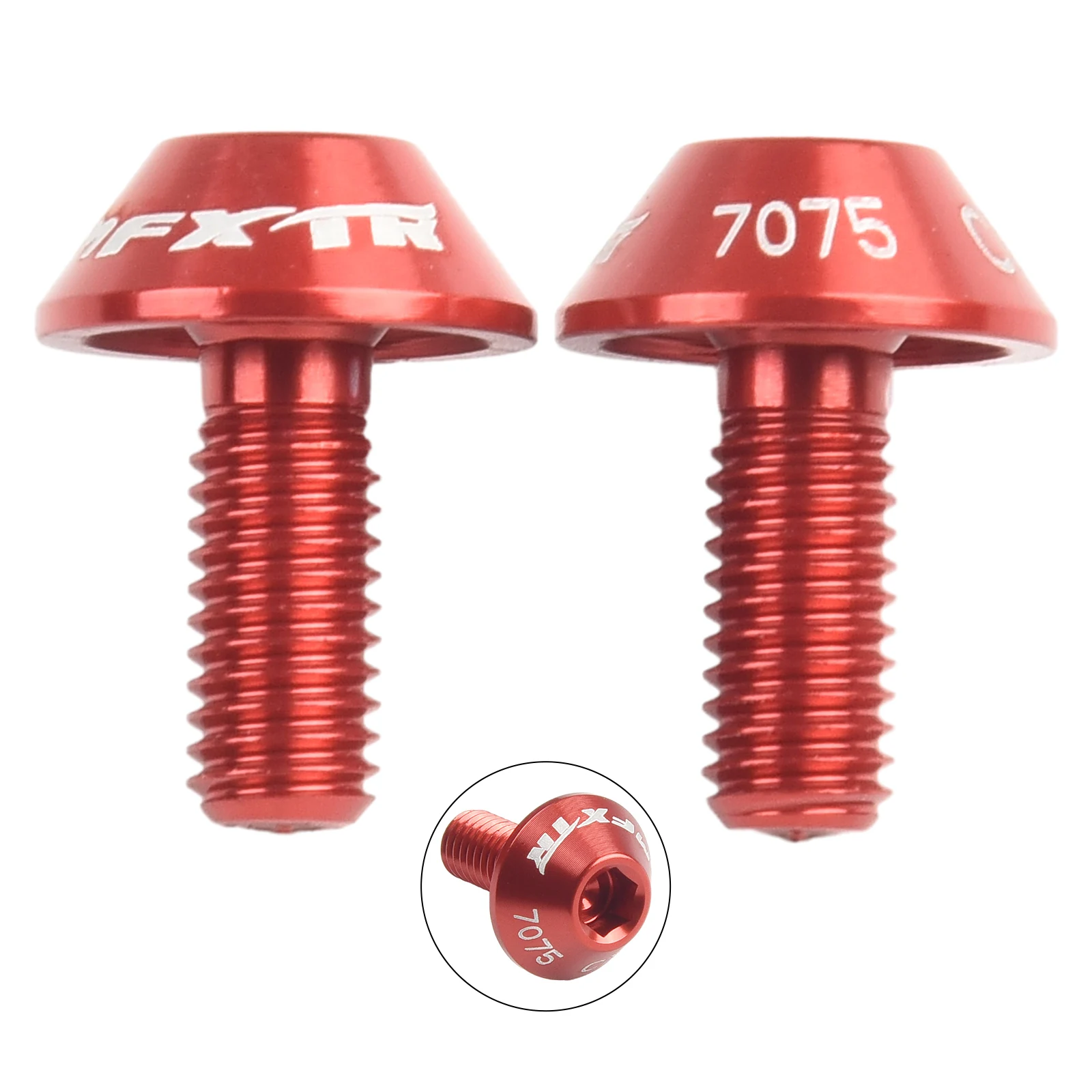 Vis Porte-bidons Pour Vélo En Alu 7075 - Lot De 2 - Ultra Résistantes - Plein De Couleurs Dispo !