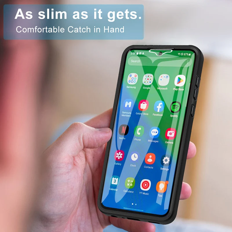360 Full Body Transparent Phone Case and Screen Protector