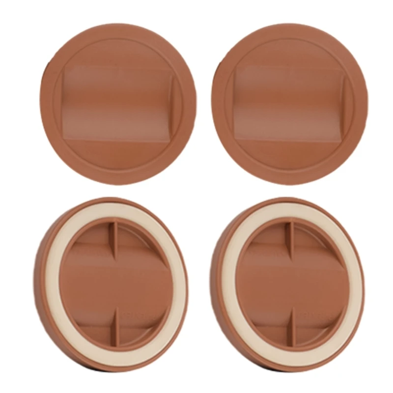 4Pcs 가구 휠 스토퍼 미끄럼 방지 캐스터 컵 고무 침대 프레임 스토퍼 가구 바닥 보호 장치가 긁힘을 방지합니다.