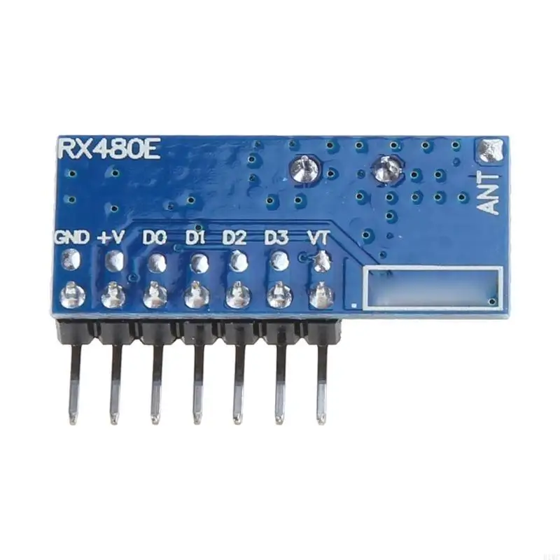 5Pcs RX480-E 433mhz 슈퍼 헤테로다인 수신기 모듈 EV1527 2262 인코딩 칩