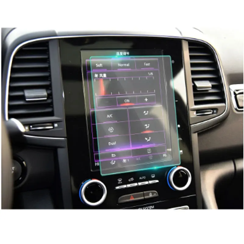 

Автомобильная навигация Авто GPS пленка защита экрана закаленное стекло для Renault Koleos Samsung QM6 HC MK2 2017 2018 2019 2022 2020