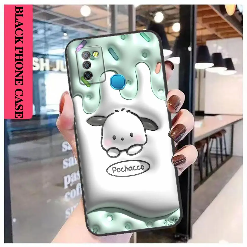 thumbnail image 1 of Funda de Anime Hello kitty K k-kuromi para Infinix, TECNO CAMON 19, 16 ZERO X NEO 20, 8, POVA 4, 2, NEO2, NOTE 30, 12, G96, 11, 10, 8, 8I, 1 of 5