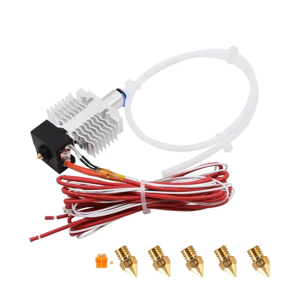 Creality Upgrade Ender 3 V2 Neo Hotend Kit All Metal Hot End Assembly, with PTFE Tubing, for Ender 3 V2 Neo 3D Printer part image 7