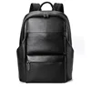 Retro Genuine Leather Men's Backpack Handmade Classic Schoolbag Sports Storage Leisure Backpack Laptop Day Bag Pack Large 4