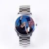 Son Field Watch Men Wrist Original Gift Silver Case Assassination Trump Christmas Souvenir Watches for Men Rose Gold Fighting 1