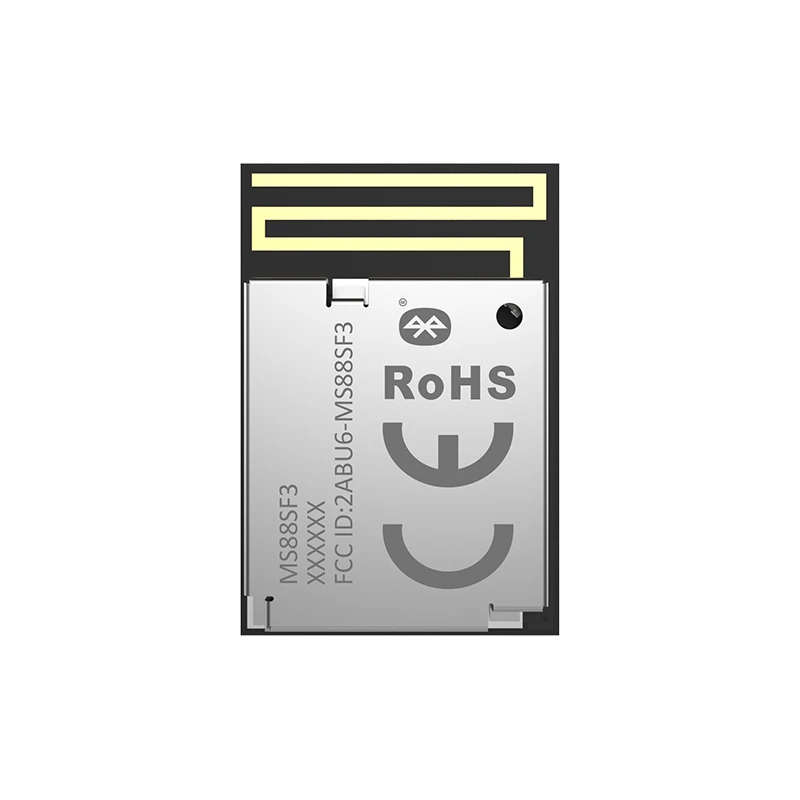 FCC CE RoHs 인증 장거리 모듈, 북유럽 nRF52840 BLE 5.2, 48 GPIO, 다중 프로토콜 지원, 최소 크기
