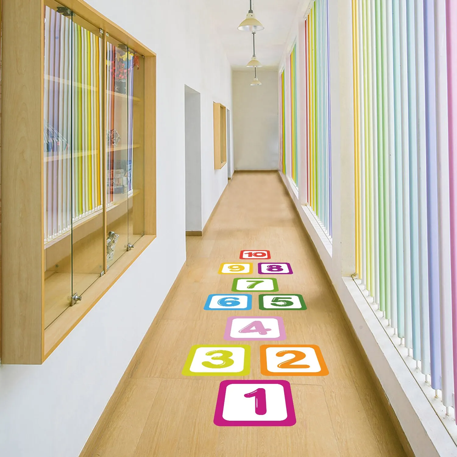 Hopscotch Floor Stickers Lattice Number Game Kindergarten Children Room Cartoon Wall Stickers Waterproof 4 Hopscotch Floor Stickers Lattice Number Game Kindergarten Children Room Cartoon Wall Stickers Waterproof 4