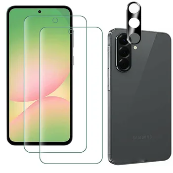 Vetro temperato per fotocamera per Samsung A56 A36 A55 A35 A54 A34 A52 A15 A16 A14 S21 S22 S23 FE S24 S25 Ultra Protezione schermo 1