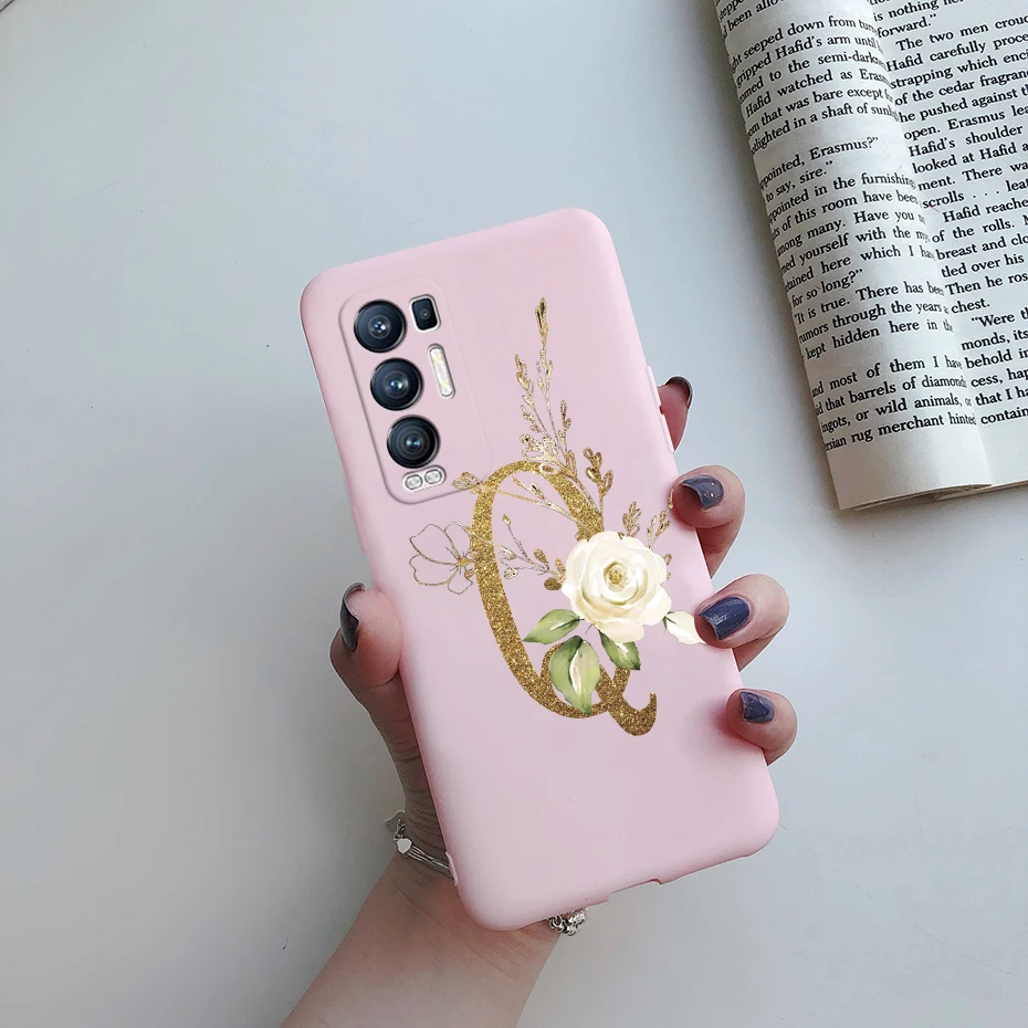 Cute Letters Soft Silicone Bumper Phone Case Cover