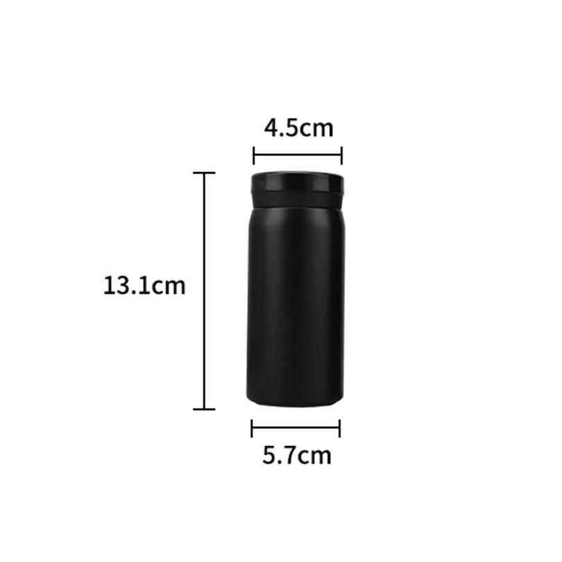 200ml Mini Stainless Steel Thermal Bottle Insulated Cup 316 Vacuum Portable Travel Mug for Girls