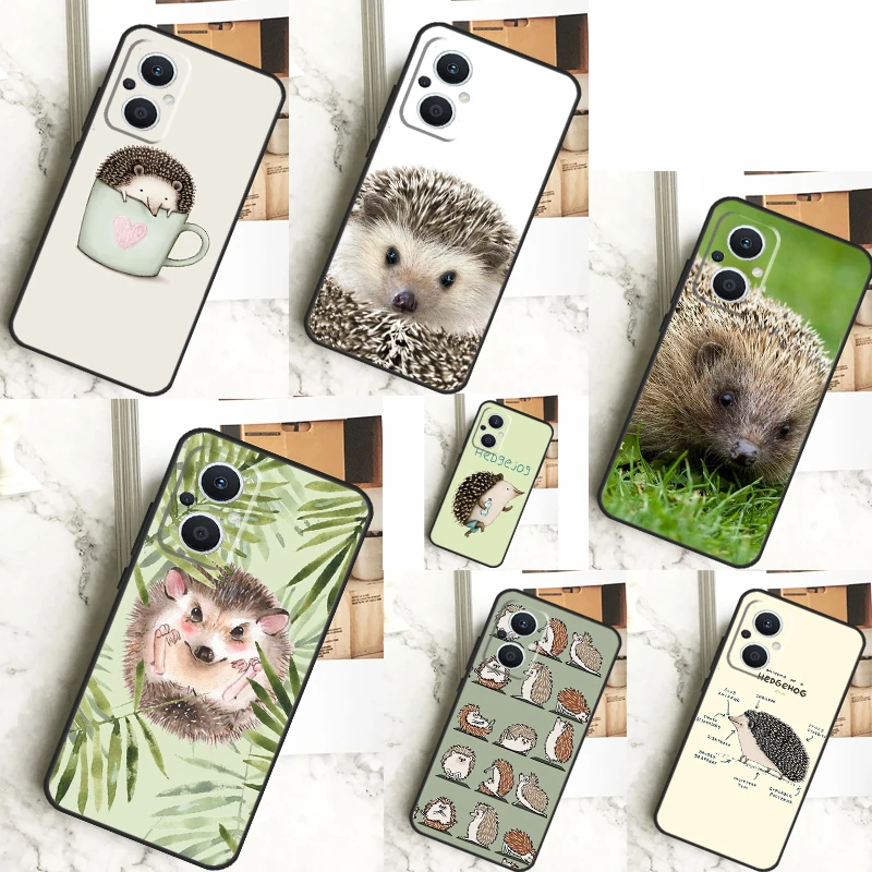 Hedgehog Design Protective Phone Case
