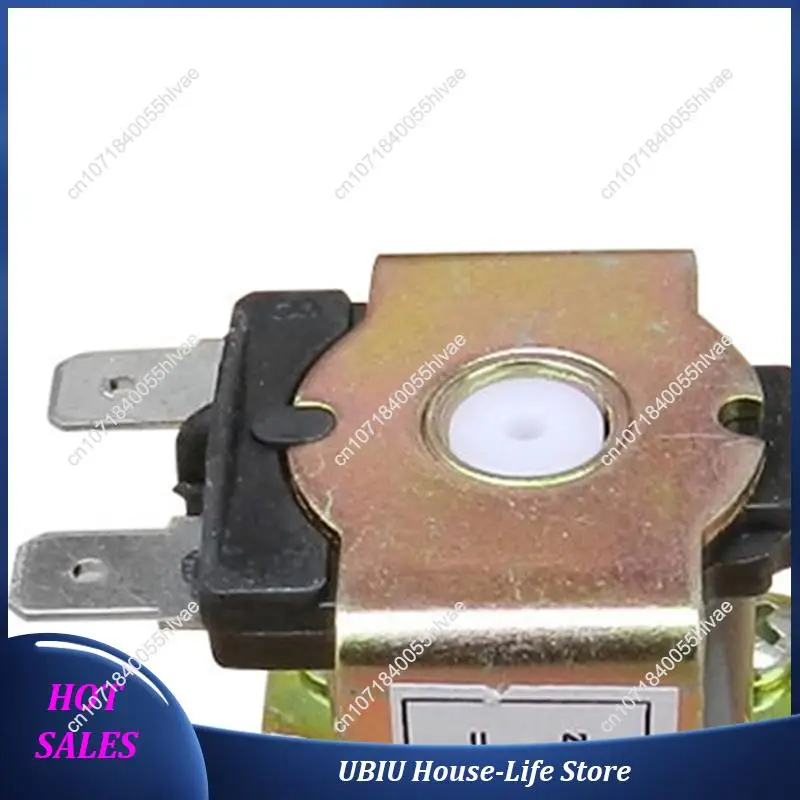 5X 12V 1/2Inch N/C Plastic Electric Solenoid Valve Magnetic Water Air Normally Closed-Best Selling