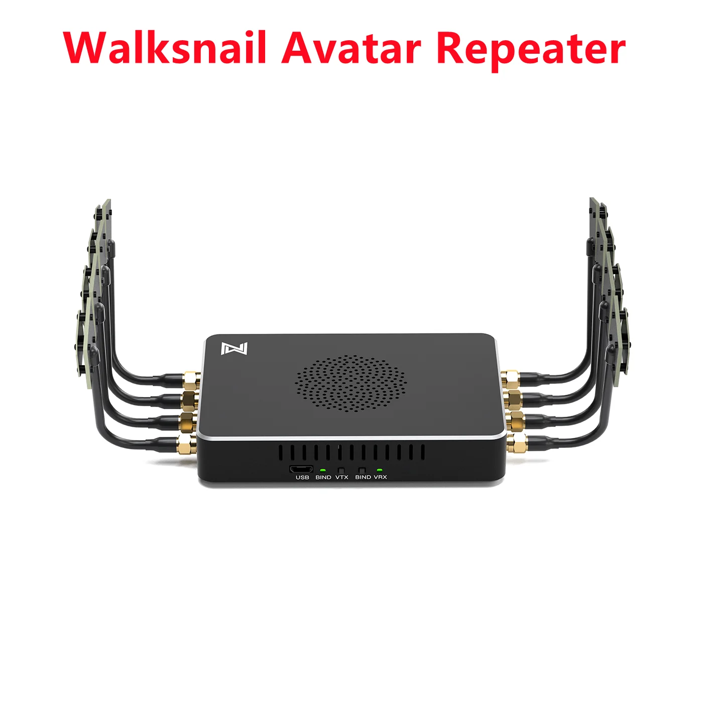 In Stock CADDX Walksnail Avatar Repeater for DIY FPV Drone External 8 Antennas Built-in Hardware Filter HD Video Transmission
