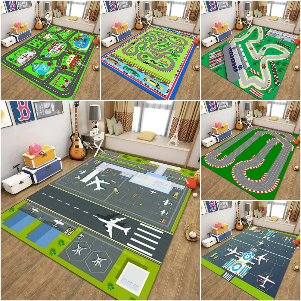 AirportRugFlyRugRunwayCarpetCarParkPlayMatLivingRoomKidsRugNon-SlipFloorMatAreaRugKidsRoomRugGiftforKids-AliExpress15