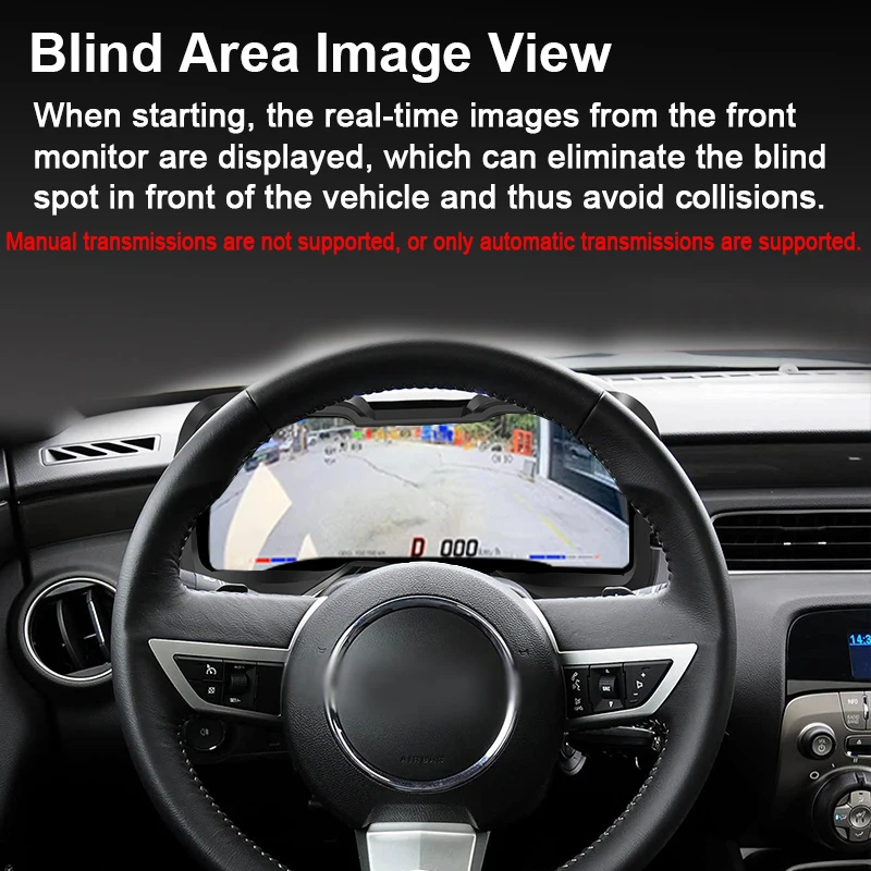 Para Chevrolet Camaro 2011-2015, Pantalla Digital LCD para el Panel de Instrumentos, Actualización de Cabina Virtual 5
