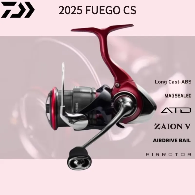 2025 DAIWA FUEGO CS LT Shallow Cup Spinning Fishing Reels 1000S