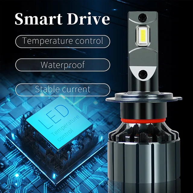 1 زوج مصابيح سيارة لفورد إكسبيديشن 2007 - 2014 LED العلوي Canbus كشافات منخفضة عالية شعاع السيارات الإضاءة ملحقات المصابيح جزء