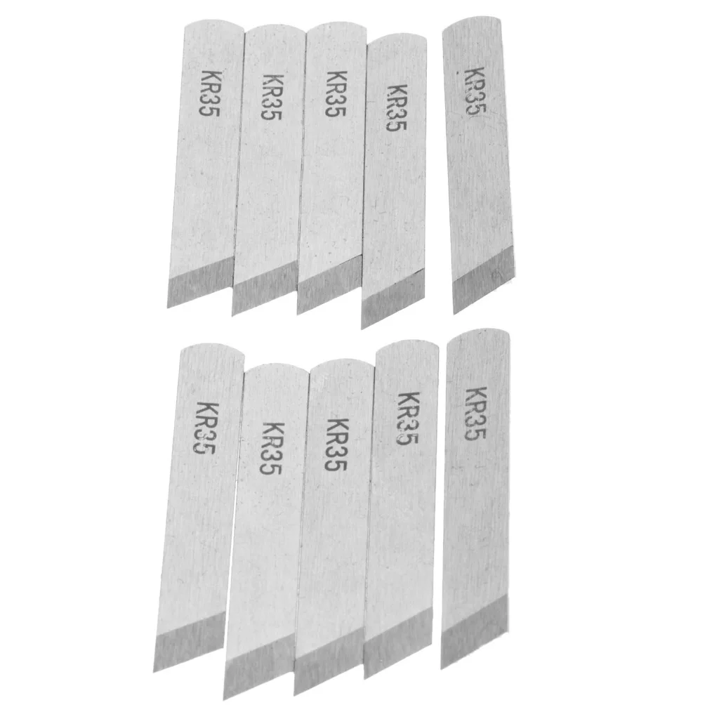 10Piece Upper And Lower Blade For 747 Edge Banding Machine KR23 KR35 Cutting Blade 5