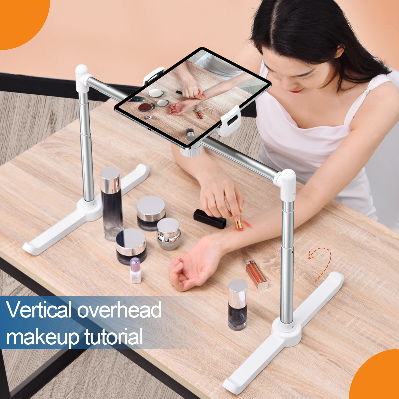 oatsbasf portátil suporte do telefone para cama multifuncional rack ajustável dobrável notebook suporte almofada dobrável