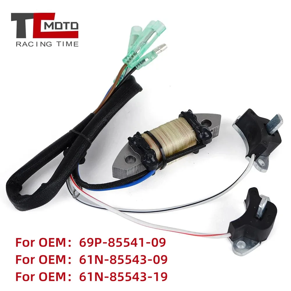 Bobina Di Carica Fuoribordo Per Parti Del Motore Fuoribordo Yamaha 2T 25Hp 30Hp 25B 30H Muslimatexmuslimax Boat Motor